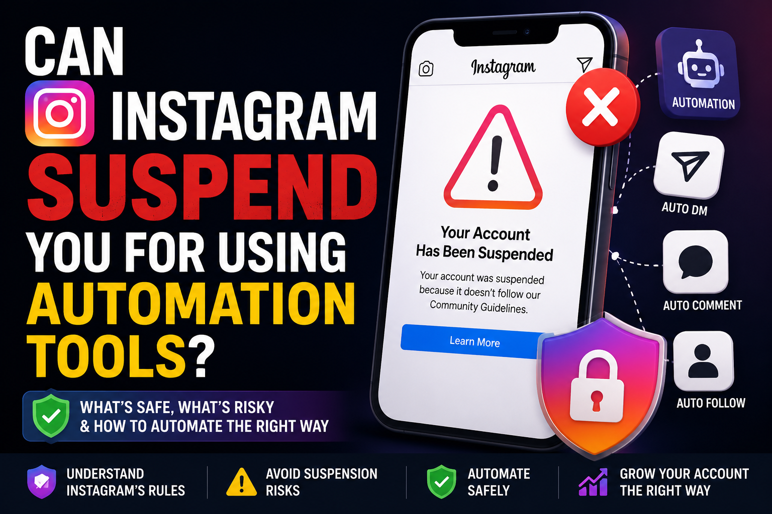 Can Instagram Suspend You for Using Automation Tools?
