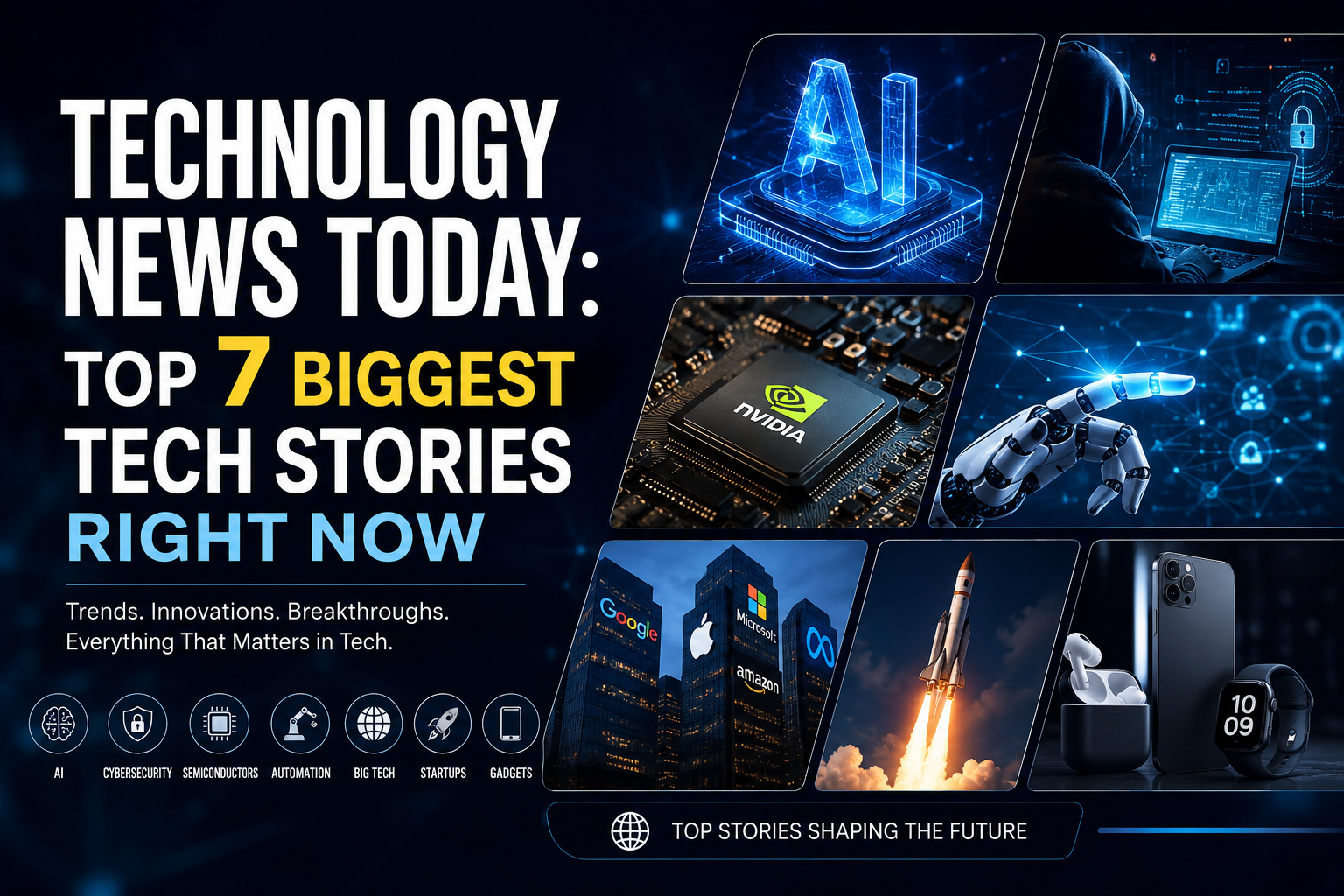 Technology News Today: Top 7 Biggest Tech Stories Right Now