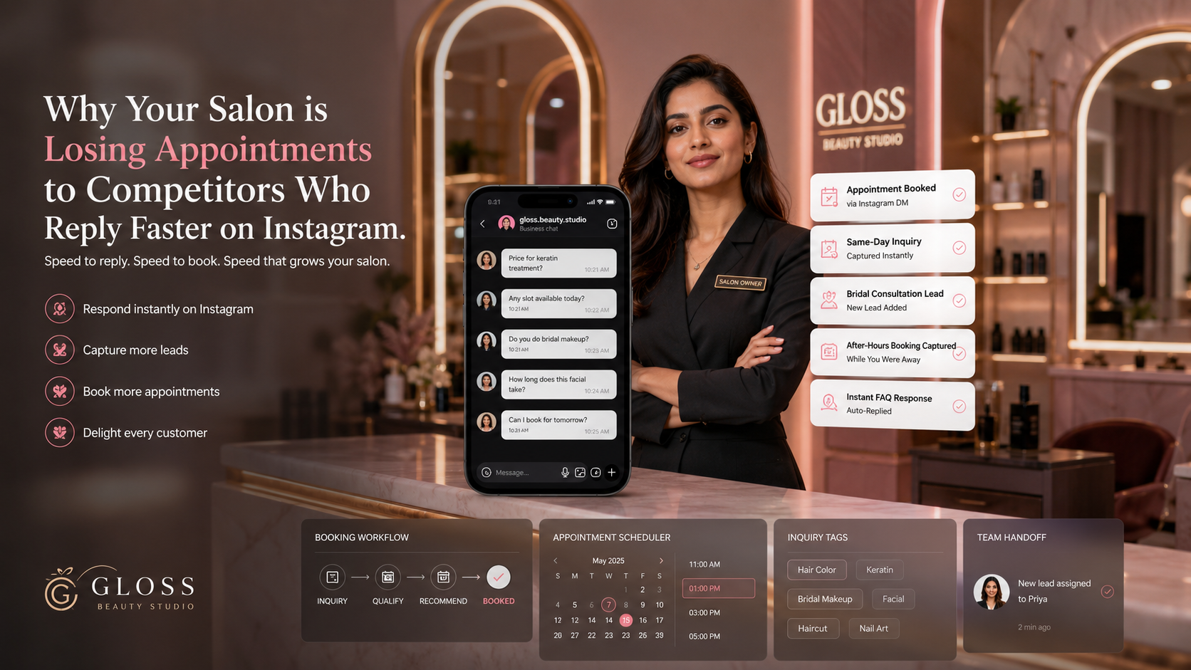 Why Your Salon is Losing Appointments | DMRocket
